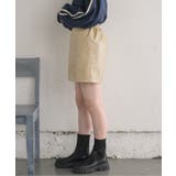 ドット釦FレザーミニSK | RETRO GIRL | 詳細画像26