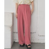 PNK0 | スラックスパンツ | RETRO GIRL