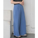 BLU0 | スラックスパンツ | RETRO GIRL