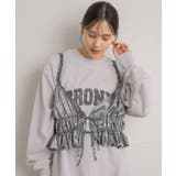 BLK1 | リボンショートビスチェ | RETRO GIRL