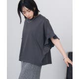 GRY2 | フリルsleeve T-shirt | RETRO GIRL