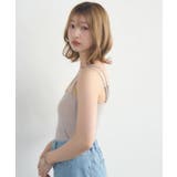 【新色追加】カップ付ホルターキャミ | RETRO GIRL | 詳細画像39 