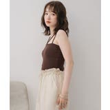 【新色追加】カップ付ホルターキャミ | RETRO GIRL | 詳細画像8 
