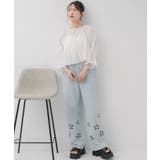 カットワークデニムPT | RETRO GIRL | 詳細画像17