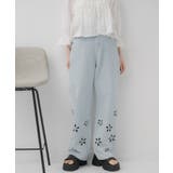 カットワークデニムPT | RETRO GIRL | 詳細画像21