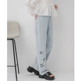 カットワークデニムPT | RETRO GIRL | 詳細画像22