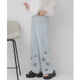 カットワークデニムPT | RETRO GIRL | 詳細画像23