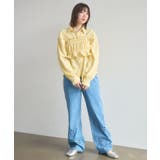 カットワークデニムPT | RETRO GIRL | 詳細画像9