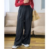 BLK1 | 【ゆるてろ】スラックスPT | RETRO GIRL