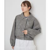 GRY0 | FレザーショートBZ | RETRO GIRL
