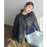 BLK1 | FレザークロップドJK | RETRO GIRL