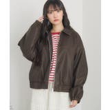 BRN0 | FレザークロップドJK | RETRO GIRL