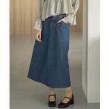 フリンジ切替デニムSK | RETRO GIRL | 詳細画像4 