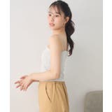 【新色追加】カップ付クロップドキャミ | RETRO GIRL | 詳細画像43