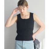 BLK1 | ヘンリーネックNTタンク | RETRO GIRL