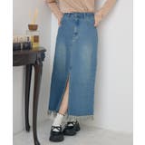 裾フリンジデニムSK | RETRO GIRL | 詳細画像10