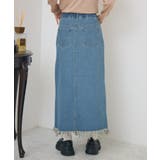 裾フリンジデニムSK | RETRO GIRL | 詳細画像13