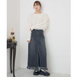 裾フリンジデニムSK | RETRO GIRL | 詳細画像16