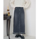 裾フリンジデニムSK | RETRO GIRL | 詳細画像20