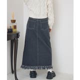 裾フリンジデニムSK | RETRO GIRL | 詳細画像23