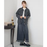 裾フリンジデニムSK | RETRO GIRL | 詳細画像24