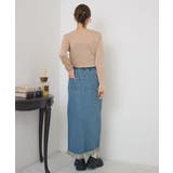 裾フリンジデニムSK | RETRO GIRL | 詳細画像9