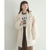 【WEB限定】ループボアテーラードコート | RETRO GIRL | 詳細画像1 