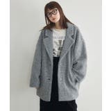 【WEB限定】ループボアテーラードコート | RETRO GIRL | 詳細画像13 