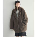 【WEB限定】ループボアテーラードコート | RETRO GIRL | 詳細画像19 