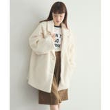 【WEB限定】ループボアテーラードコート | RETRO GIRL | 詳細画像2 