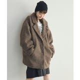 【WEB限定】ループボアテーラードコート | RETRO GIRL | 詳細画像20 