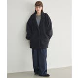 【WEB限定】ループボアテーラードコート | RETRO GIRL | 詳細画像38 