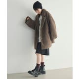 【WEB限定】ループボアテーラードコート | RETRO GIRL | 詳細画像46 