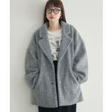 GRY2 | 【WEB限定】ループボアテーラードコート | RETRO GIRL