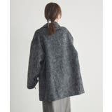 【WEB限定】シャギーダブルブレストコート | RETRO GIRL | 詳細画像10 