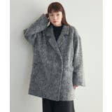 【WEB限定】シャギーダブルブレストコート | RETRO GIRL | 詳細画像17 