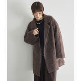 【WEB限定】シャギーダブルブレストコート | RETRO GIRL | 詳細画像20 