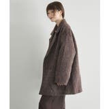 【WEB限定】シャギーダブルブレストコート | RETRO GIRL | 詳細画像21 