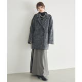 【WEB限定】シャギーダブルブレストコート | RETRO GIRL | 詳細画像41 