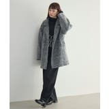 【WEB限定】シャギーダブルブレストコート | RETRO GIRL | 詳細画像43 