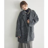 【WEB限定】シャギーダブルブレストコート | RETRO GIRL | 詳細画像7 