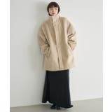 【WEB限定】シャギースタンドカラーコート | RETRO GIRL | 詳細画像27