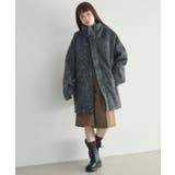 【WEB限定】シャギースタンドカラーコート | RETRO GIRL | 詳細画像44