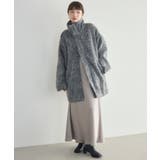 【WEB限定】シャギースタンドカラーコート | RETRO GIRL | 詳細画像46
