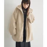 【WEB限定】シャギースタンドカラーコート | RETRO GIRL | 詳細画像8