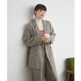 【WEB限定】ツイードダブルブレストテーラー | RETRO GIRL | 詳細画像2 