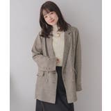 【WEB限定】ツイードダブルブレストテーラー | RETRO GIRL | 詳細画像22 