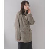 【WEB限定】ツイードダブルブレストテーラー | RETRO GIRL | 詳細画像26 