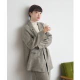 【WEB限定】ツイードダブルブレストテーラー | RETRO GIRL | 詳細画像3 