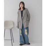 【WEB限定】ツイードダブルブレストテーラー | RETRO GIRL | 詳細画像33 